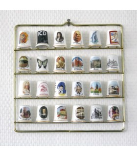 PRESENTOIR 24 DES METAL A SUSPENDRE