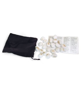 RUNE SET ONYX BLANC