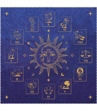 TAPIS ZODIAC VELOURS 50X50CM