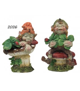 ELFE ASSIS TREFLE 5.5X5.5X8 SET DE 4 ELFE ASSIS TREFLE 5.5X5.5X8 SET DE 4