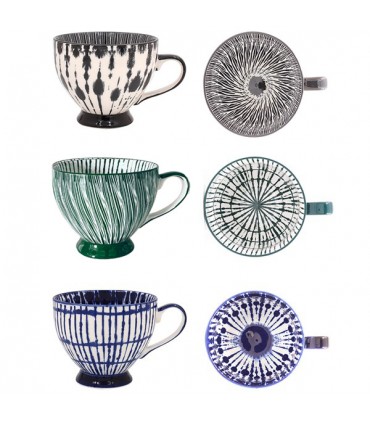 MUG CERAMIQUE AMARI 450ML SET DE 3 ASS