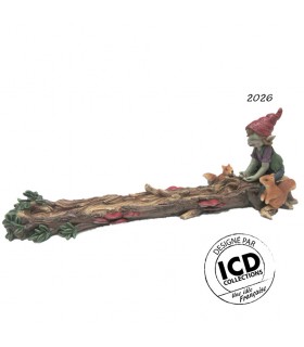 ELFE BRULE ENCENS 31.5X8X10 SET DE 2