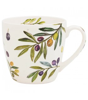 MUG DEJEUNER OLIVES 450ML SET DE 6