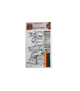 CARTE NAPOLEON A COLORIER C4 ASS.