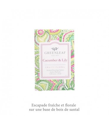 SACHET PM CUCUMBER LILY C30