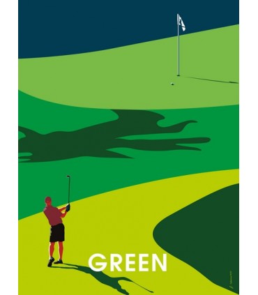 PLAQUE 30X40 GOLF C2