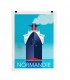 AFFICHE NORMANDIE 30X40