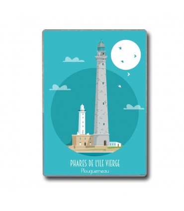 MAGNET PHARES ILE VIERGE 6.5X9.5 C10