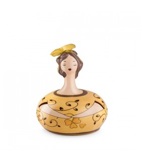 FIGURINE PUPAZZE IVOIRE 14X17CM