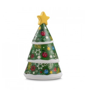 CLOCHE SAPIN DE NOËL 15X10