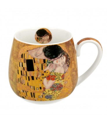 MUG BARREL 430ML KLIMT THE KISS C4