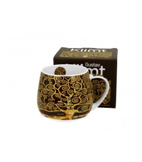 MUG BARREL 430ML KLIMT TREE OF LIFE C4