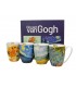 SET 4 MUGS 360ML VAN GOGH ASS