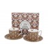SET 2 TASSES EXPRESSO 100ML PAPILLONS
