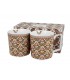 SET 2 MUGS 400ML PAPILLONS C2
