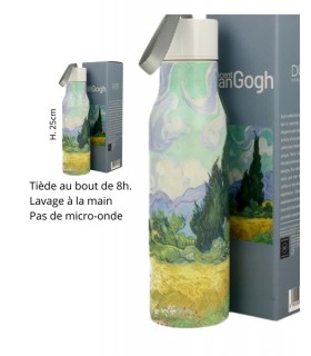 GOURDE THERMIQUE 500ML VAN GOGH CHAMP DE BLE C2