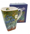 MUG CARRE 650ML VAN GOGH IRIS C3