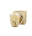 MUG 360ML KLIMT TREE OF LIFE ECRU C4