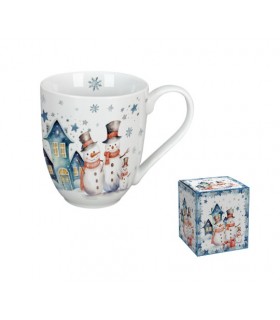 MUG 1000ML SNOWMAN C3