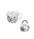 MUG 460ML PANIER SNOWMAN SET DE 4