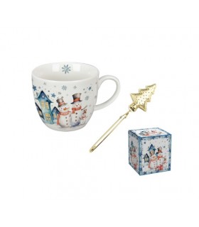 MUG 460ML + INFUSEUR SNOWMAN C3
