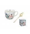 MUG 460ML + INFUSEUR SNOWMAN C3