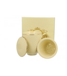 TISANIERE FILTRE ECRU VESPER 420ML C2