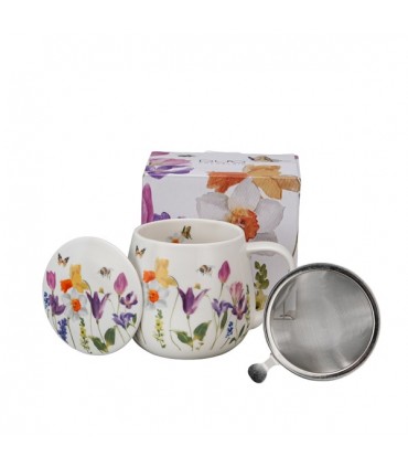 TISANIERE FILTRE 430ML FLEURS MAI C3