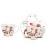 MUG 460ML VELO COEURS PANIER SET DE 4