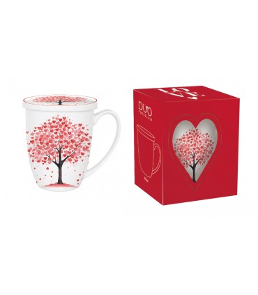 TISANIERE 350ML ARBRE DE VIE COEURS C3