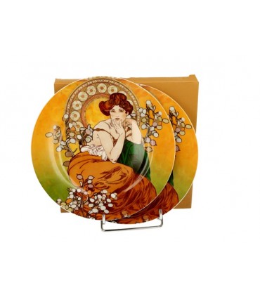 SET 2 ASS DESSERT MUCHA DIAM 19.2 C2