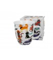 MUG 650ML CHATS STYLISES C4