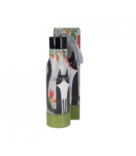 GOURDE THERMIQUE 500ML CHATS WORLD C2