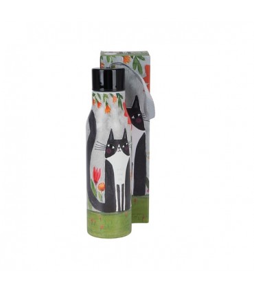 GOURDE THERMIQUE 500ML CHATS WORLD C2