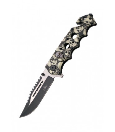 COUTEAU MANCHE ALU CRANES L.20.5CM