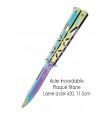 COUTEAU PAPILLON ACIER INOXYDABLE 9.5CM