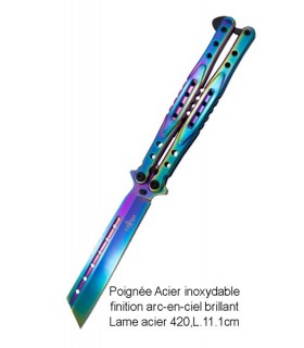 COUTEAU MANCHE ACIER LAME 11.1CM