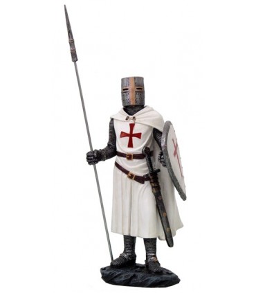 CHEVALIER TEMPLIER  H.18 CM