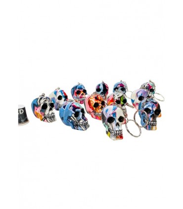 SET 12 PORTE CLEFS CRANE 2.5X5X4.3