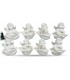ANGE FLEUR 5X4X5.5 SET DE 8 ASS