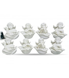 ANGE FLEUR 5X4X5.5 SET DE 8 ASS