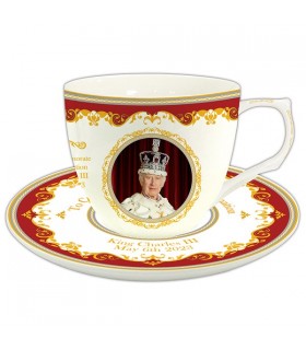 TASSE+SOUCOUPE ROI CHARLES III 200ML C2