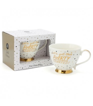 MUG PARTY STARTED 300ML C2*