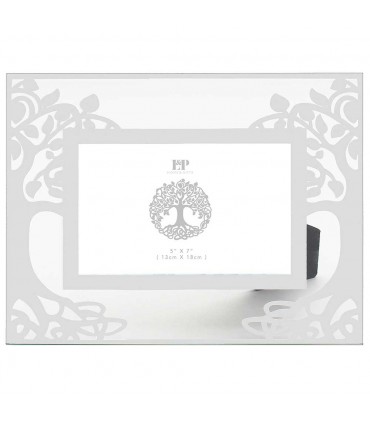 CADRE MIROIR ARBRE DE VIE 18X13 C3