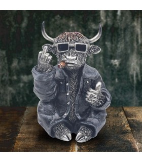 VACHE EFFRONTEE 13X12X18 FACON ARG