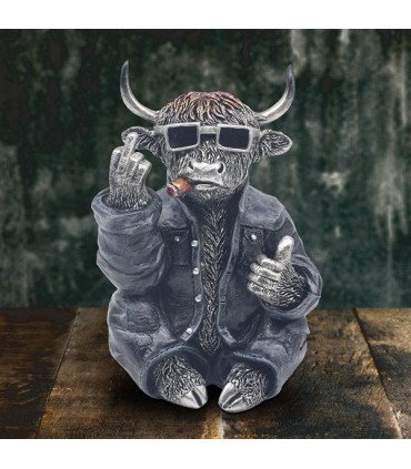 VACHE EFFRONTEE 13X12X18 FACON ARG