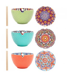 BOL CERAMIQUE TUSCANY+BAGUETTES 15X15X9 C6 ASS