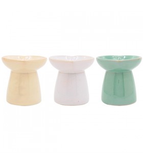 SET 3 BRULE PARFUM PASTEL COEURS 8X8X13 ASS
