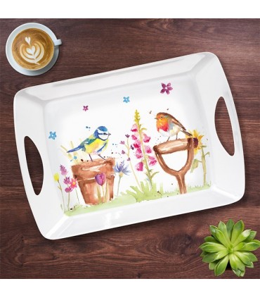 PLATEAU GM GARDEN BIRDS C2 45X32