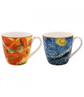 MUG DEJEUNER VAN GOGH 450ML SET DE 6 ASS